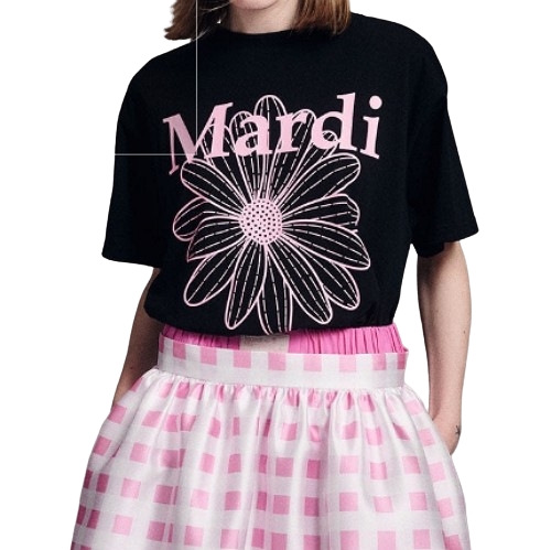 마르디메크르디 TSHIRT FLOWERMARDI
