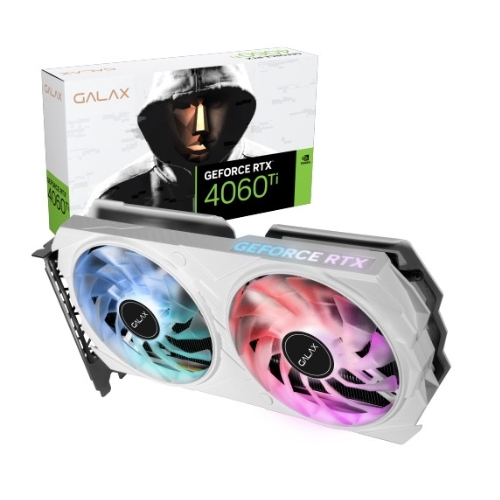 갤럭시코리아 GALAX 지포스 RTX 4060 Ti EX WHITE OC D6 8GB 갤럭시코리아
