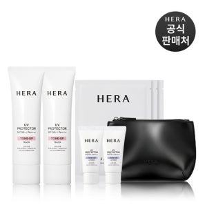 [ 현대백화점 판교점 ]헤라[VIP] UV프로텍터 톤업 피치 듀오 SPF50+PA4+ 50ml+50ml