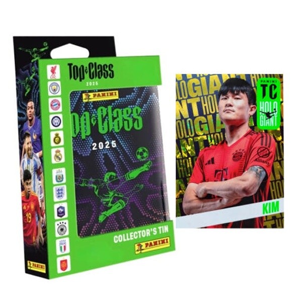 파니니 축구카드 2025 FIFA 탑클래스 포켓틴 김민재 메시 호날두 음바페 홀란드