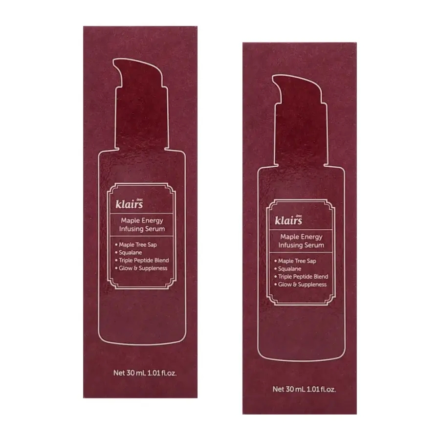 클레어스 메이플 에너지 인퓨징 세럼 30ml 2개 디어 클레어스 시럽세럼