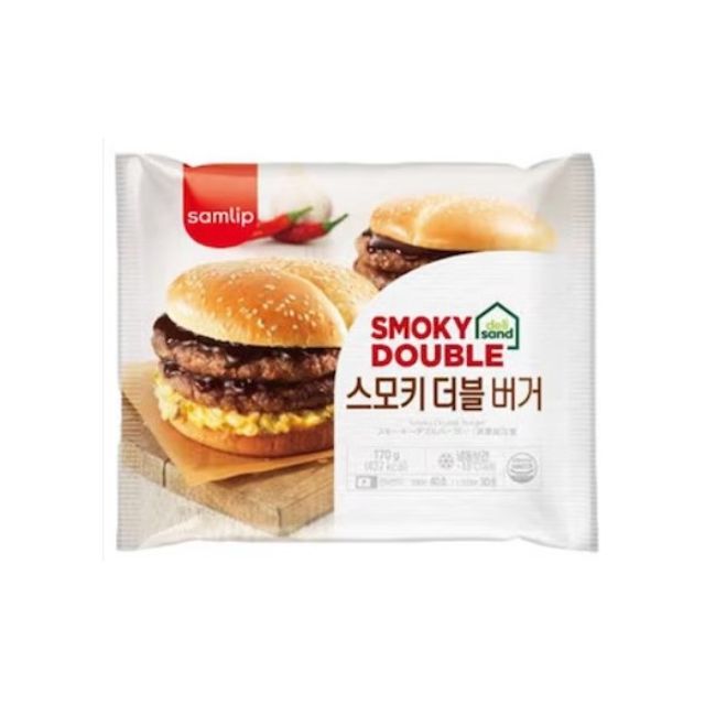 냉동 스모키 더블 버거