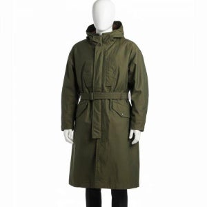 MUST IT_엔지니어드 가먼츠 스톰 코트 올리브 CP 웨더 포플린 남성 롱코트