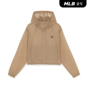 [MLB공식] 26SS 여성 스포티브 립스탑 초경량 시스루 바람막이 NY (Mg.Sand) 3FWJV1363-50SAM