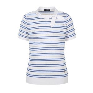 팬텀 골프 세이브존07 여성 리본 반팔 니트 221E2SR152 (33391628)