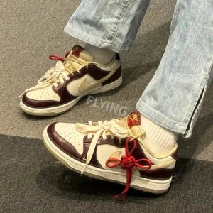 나이키 덩크 LX 이어 화이트 브라운 여성용 스니커즈 HV5991-171 250 부터 260