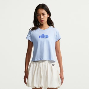나이키 NIKE 나이키 스포츠웨어 클럽 여성 반팔 티셔츠 IH7449-407