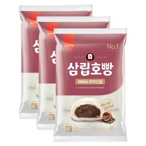 맛있는家 [오티삼립]냉동 단팥꼬마호빵 6입(240g) 3개
