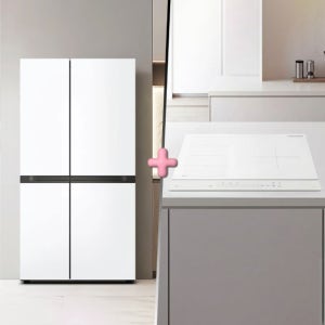 LG 디오스 AI 오브제컬렉션 냉장고 + LG 디오스 오브제컬렉션 인덕션 (S836MQQ012 + BEI3QKHLOE)