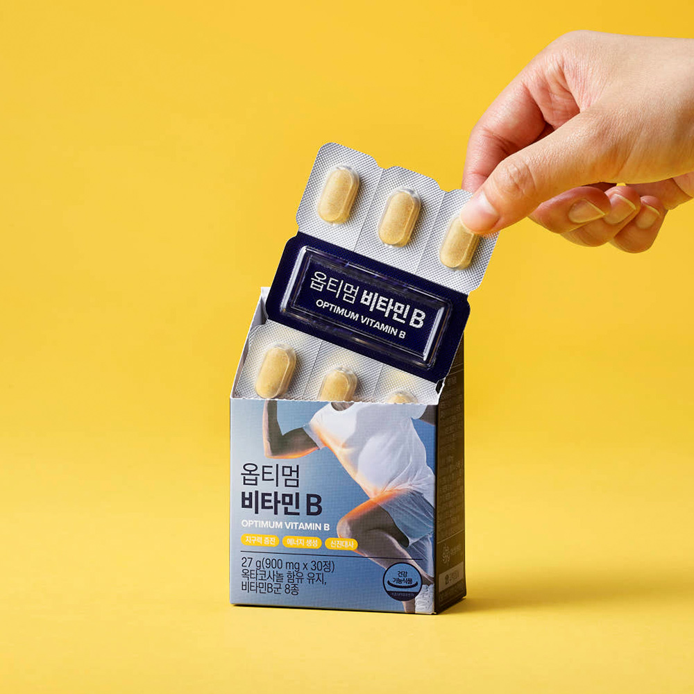 스포식스 옵티멈 비타민B 900mg 30정, 1개