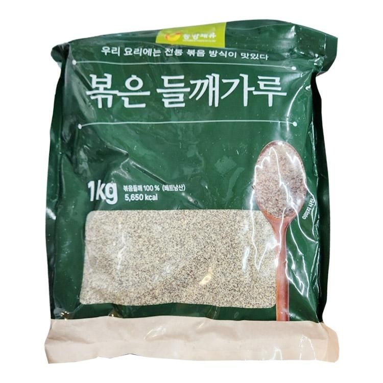 볶은 들깨 제품 이미지