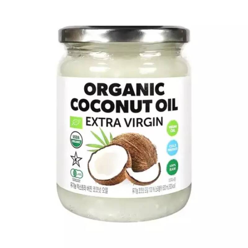 유기농 엑스트라버진 <b>코코넛 오일</b> 500ml, 1개