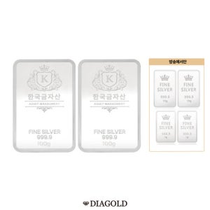 [방송에서만 실버바 추가구성] 디아골드 포나인 실버바 100g+100g TV상품
