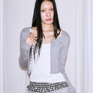 [미스테리어스호텔] BABY BUTTON-UP CD [GREY] MH26SSCD001GR