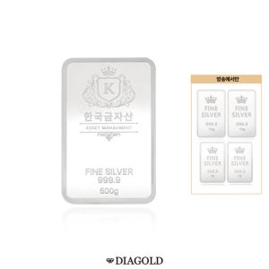 [방송에서만 실버바 추가 증정] 디아골드 포나인 실버바 500g TV상품