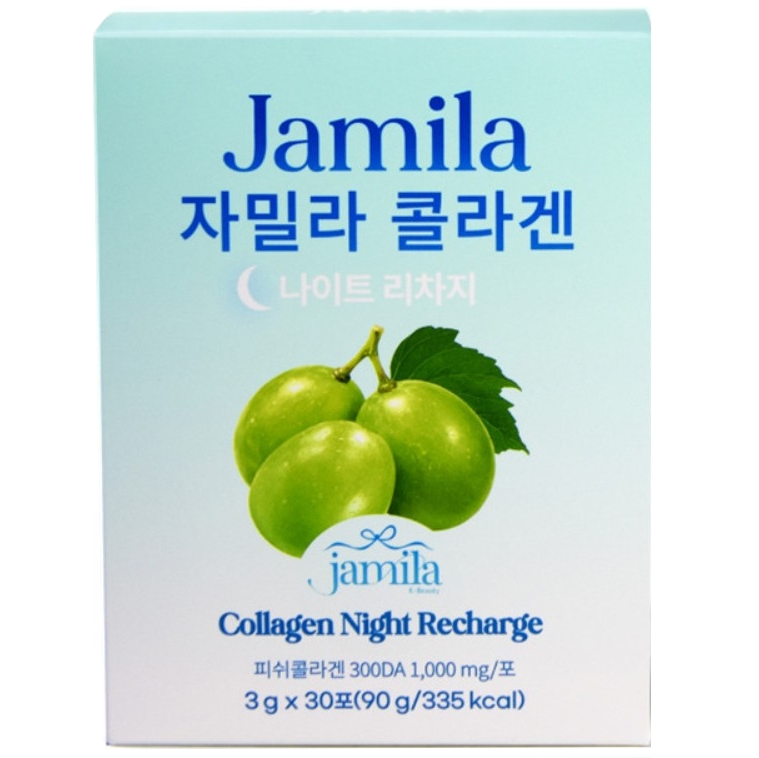 자밀라 콜라겐 나이트 리차지 3g x 30포, 1개