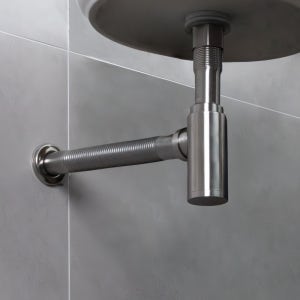 [에브리윅] 세면대 배수관 트랩 부속품 교체 화장실 욕실 세면기 주름관 파이프