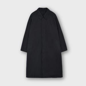 [브라운야드] Washed Trench Coat, Washed Black