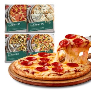 빕스?피자 4종(페퍼로니,고르곤졸라,콤비네이션,불고기)