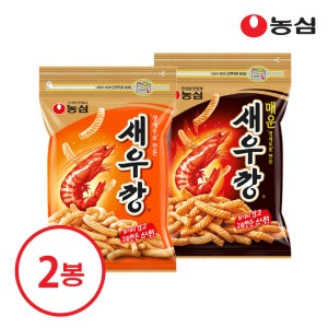 농심 대용량 새우깡400g+매운새우깡400g