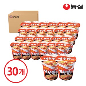 농심 새우탕 소컵 67gX30개