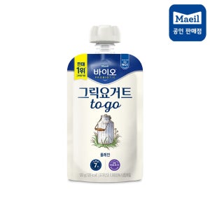 매일바이오 그릭요거트 TO-GO 플레인 120gX8개