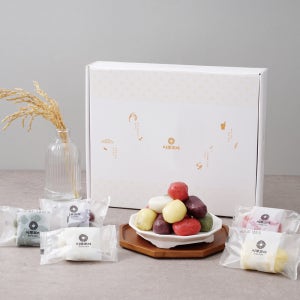 5색 찹쌀 송편 선물 세트1.2kg