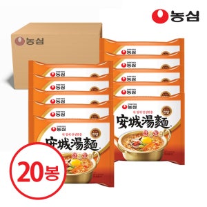 농심 안성탕면 125gX20봉