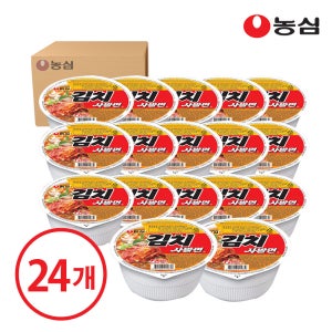 농심 김치 사발면 24개입 (1box)