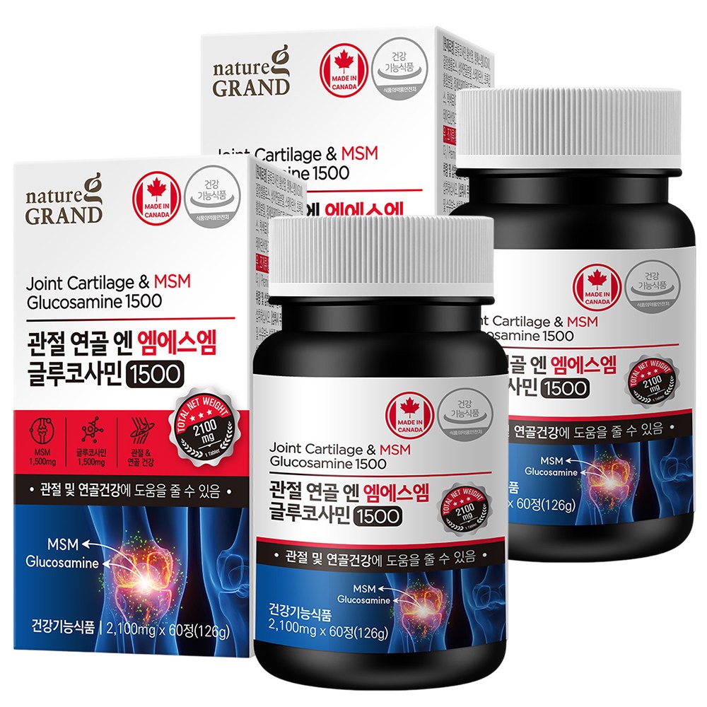 관절연골엔 MSM 조인트 글루코사민