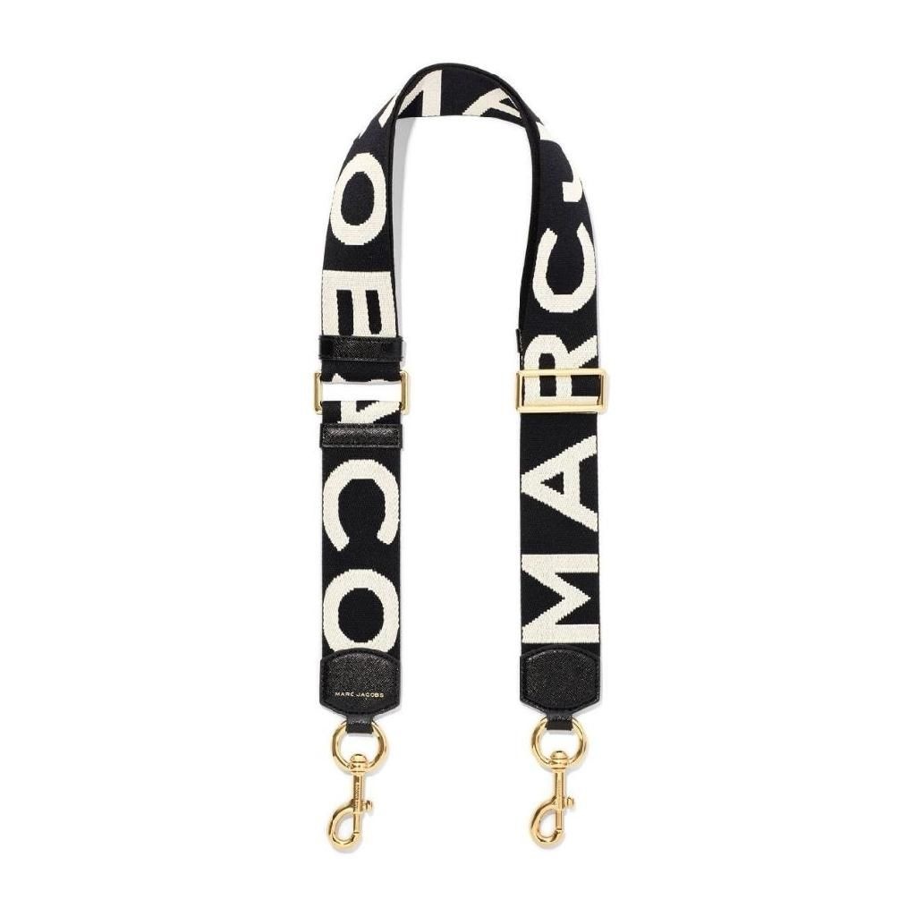 마크제이콥스 2S3SST013S02 005 BLACKWHITE THE LOGO WEBBING STRAP