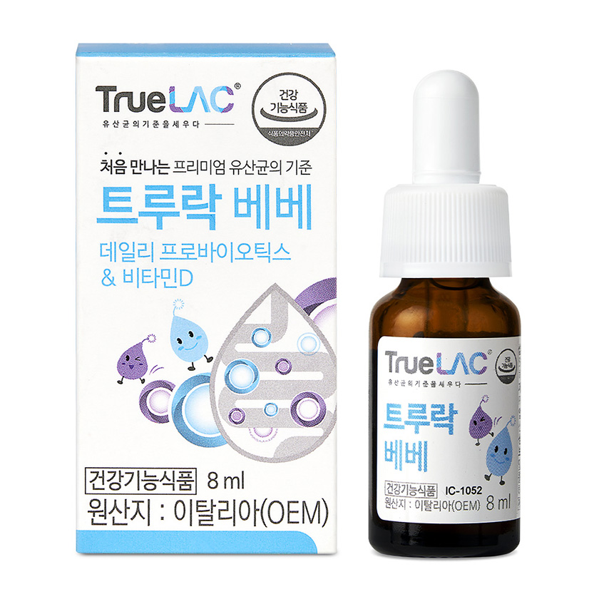 트루락 베베 데일리 프로바이오틱스 앤 비타민D 7.5ml, 1개