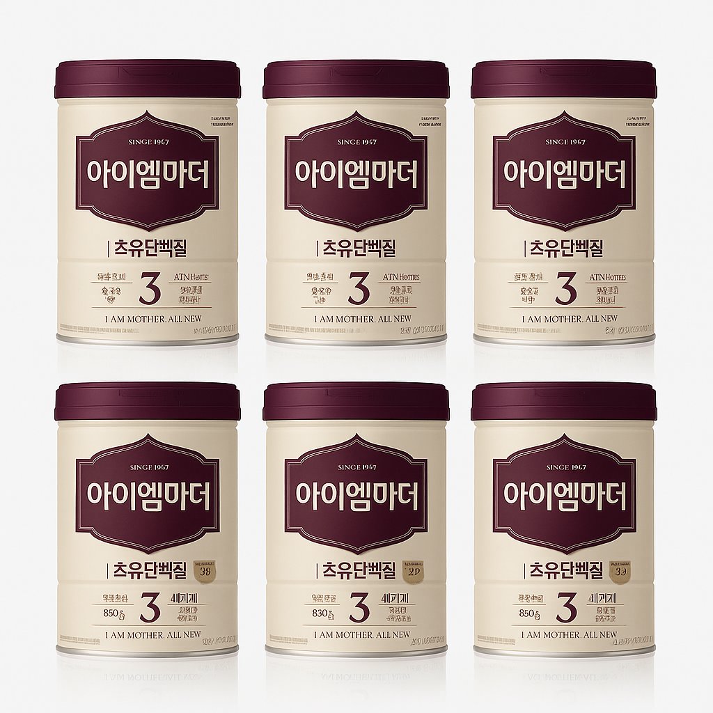 아이엠마더 남양유업 아이엠마더 초유단백질 락토페린 분유 3단계 800g 6캔