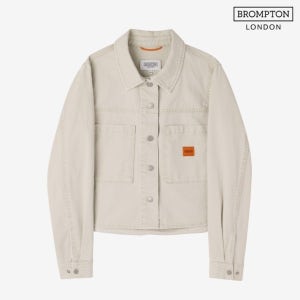 [롯데백화점] 브롬톤 런던 여성 트러커 데님 자켓 크림_P261WSH460 LE1221000178