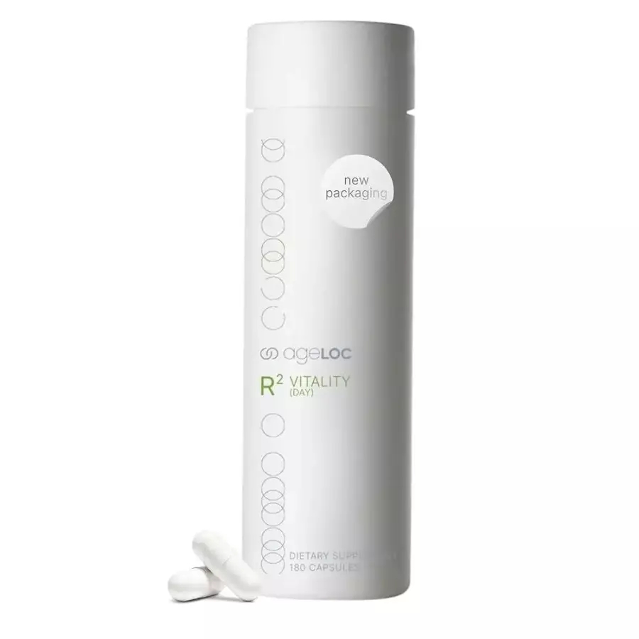AgeLOC <b>Nu Skin</b> R² Day - 1팩 레스베라트롤 및 알파리포산이 함유된 항산화 보충제 | <b>에너지</b>, 신진 대사