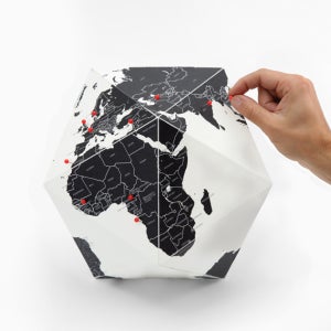 양지사 내가만드는지구본 HERE-Country M/L(블랙)