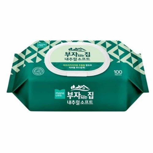 [살림냥냥] 살림냥 내추럴 소프트 물티슈 물티슈대용량 아기물티슈