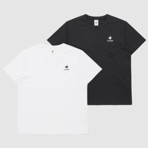 [르꼬끄 공식몰] [온라인단독] 유니 르프레쉬 2pack 반팔티 QR213JRS41