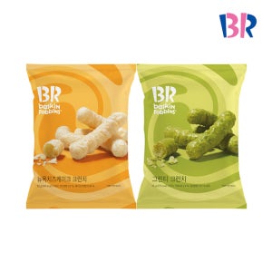 [배스킨라빈스] 크런치 2종 골라담기_뉴욕치즈케이크/그린티