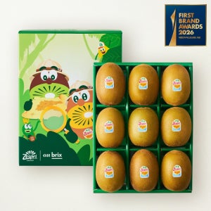077 [추석선물] 제스프리 골드키위 선물세트 1.35kg(9입/점보사이즈)