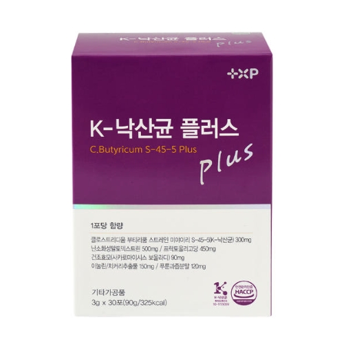 +XP K 낙산균 플러스 3g x 30포, 1개