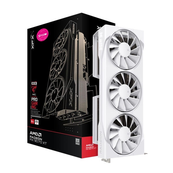 XFX 라데온 RX 9070 XT SWIFT D6 16GB, 화이트
