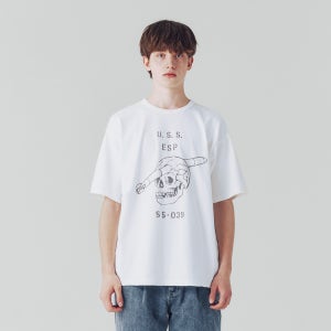 [에스피오나지] U.S.S. Heavyweight Tee Off White