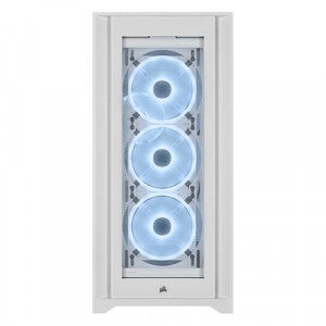 CORSAIR iCUE 5000X RGB QL Edition (트루 화이트)