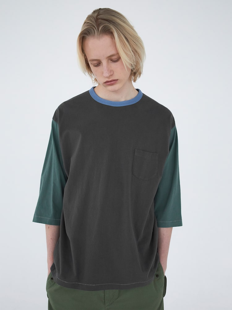 [카키스] Faded Club Tee - Charcoal 짙은회색 QX6442KH14 KH261TTSST01 4