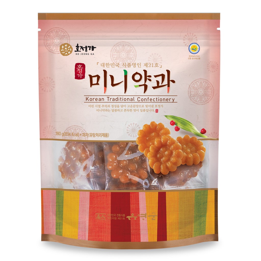 호정식품 호정가 미니약과