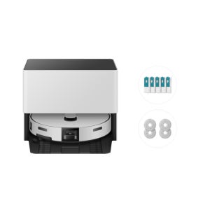 삼성전자 Bespoke AI 스팀 울트라 자동 급배수 (리폼비 포함)+먼지봉투+다회용포 VR90F01SAG98CS