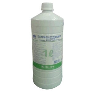 [그린제약] 소독용 이소프로필알콜 1L 이소프로필알콜70％