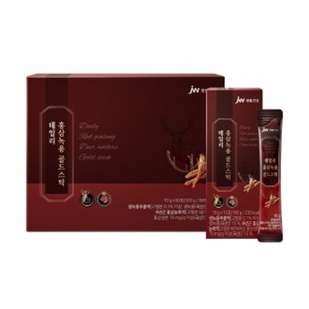 [JW생활건강] 데일리홍삼녹용골드스틱  1개  100g