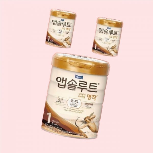 앱솔루트 명작 분유 1단계 800g 3개 4524029